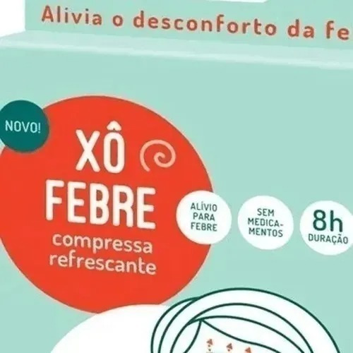 Xo Febre Compressas Refrescantes Para Febre Likluc C/ 4 Uni