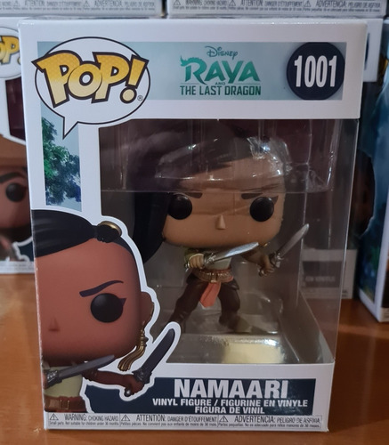 Funko Pop Raya The Last Dragon Namaari. (Usado)