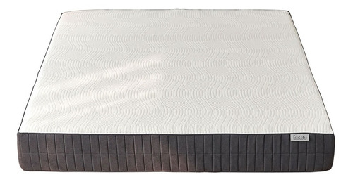 Colchón Matrimonial Bossa Plus Confort Memory Foam 25cm Color Blanco