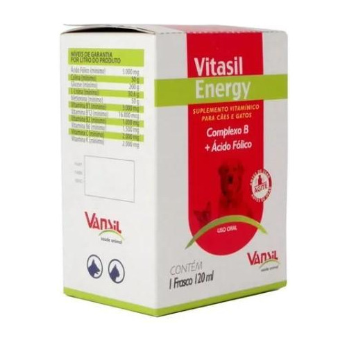 Suplemento Vitasil Energy 120ml - Vansil