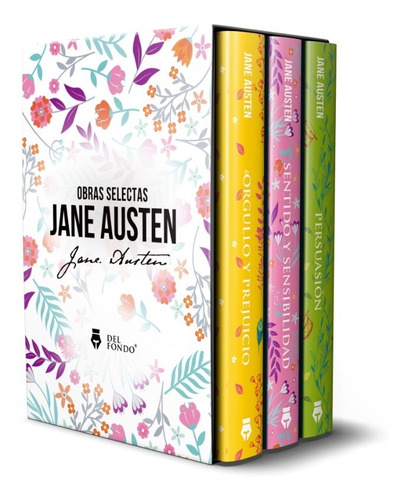 Obras Selectas De Jane Austen - Estuche 3 Libros