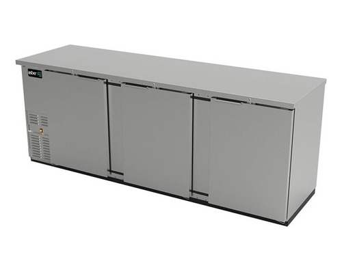 Refrigerador Contrabarra Acero Inoxidable Asber Abbc-94-s Hc