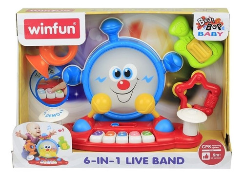 Winfun Juguete Banda En Vivo 6 En 1 Para Bebés