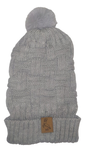 Gorro Térmico De Lana Con Pompón Unisex Otoño-invierno Frio