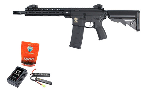 Rifle De Airsoft Leviathan Arms® M4 Mlok 2g Bk Pro Pack
