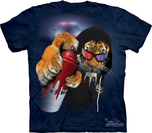 Playera 4d - Unisex -- 3183 Tigre