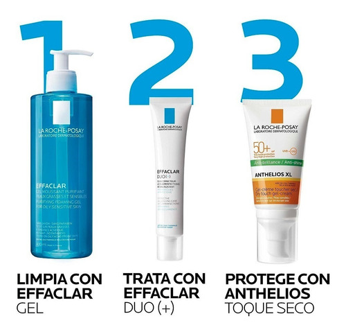 Limpiador Facial La Roche-posay Effaclar Gel Piel Grasa X 40