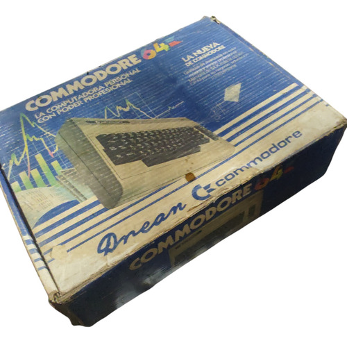 Pc Dream Comodore 64. 220v. C Fuente Caja Original Excelente (Usado)
