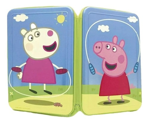 Cresko Cartuchera De Peppa Pig Lata 1 Piso Surtida X1 Pp033