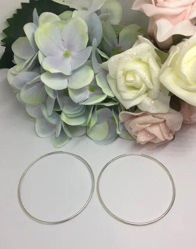 Candongas, Aretes Clasicos Plata Ley 925 Topos Dama, Mujer