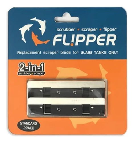 Cuchilla de acero limpiadora magnética Standard Flipper