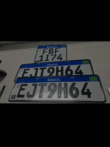 Placas Mercosul