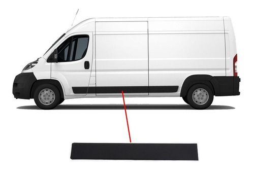 Moldura Plástica Lateral Izquierda Fiat Ducato 2009-2015 