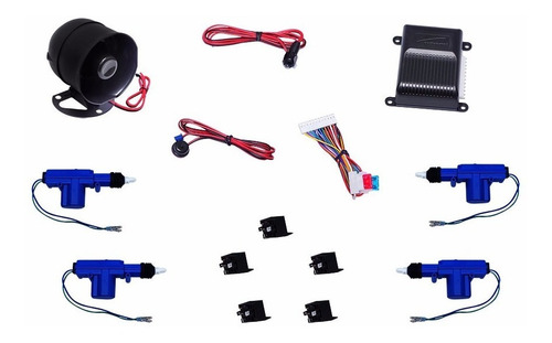 Kit De Alarma Ms Con 4 Seguros Electricos Seguridad En Todo