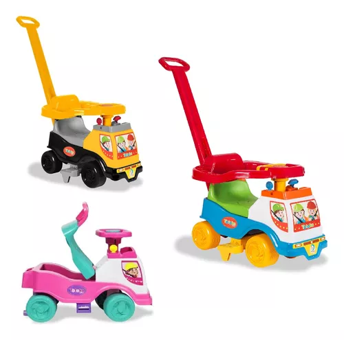 Totoka Plus P/ Menino Bebê Infantil Carrinho Motoca Velotrol no Shoptime