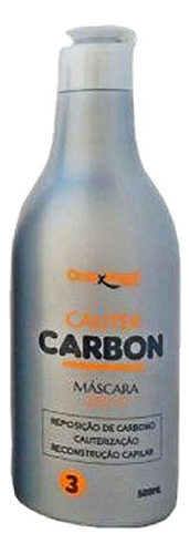 Máscara Neutralizante Cauter Carbon 500ml Reconstrução