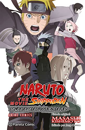 Naruto Shippuden Anime Comic Los Herederos De La Voluntad De