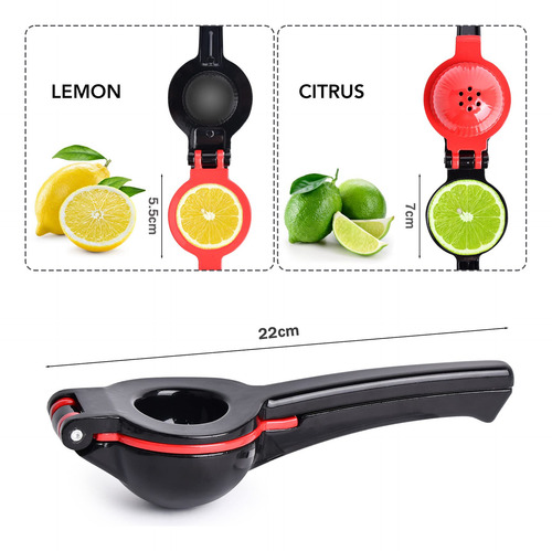 Exprimidor De Limones, 2 En 1 Manual Lemon Squeezer,