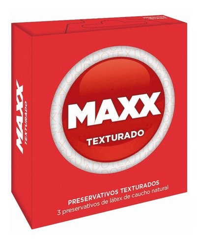 Imagen 1 de 10 de Preservativos Maxx Texturado X3 Mayor Placer Y Estimulacion