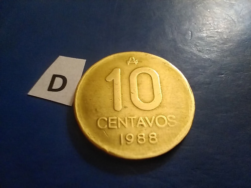 Moneda De 10 Año 1988 Australes De La República Argentina 