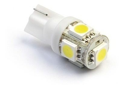 Led T10 Cola De Pescado, Luz De Parqueo, Placa, Tablero