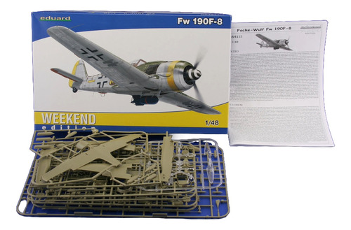 Modelismo Avion 1/48 Focke Wulf 190 A-8 Eduard Luftwaffe