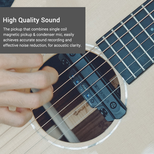Pickup Guitar Instrument Accesorios Soundhole Para Control