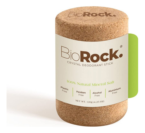 Biorock. Crystal Natural Desodorante Stone - Desodorante De