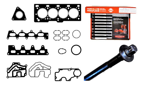 Kit Bulones + Junta Descarbonizacion Ren Logan 1.6 16v