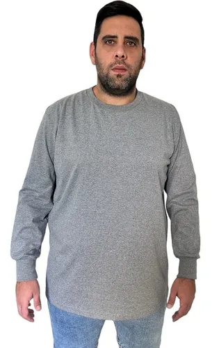 Remeras manga larga hombre algodon new arrivals