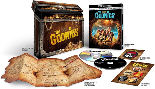 The Goonies 1985 Giftset Pelicula 4k Ultra Hd + Blu-ray