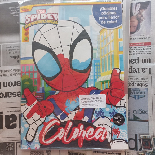 Revista Spider Man Para Colorear