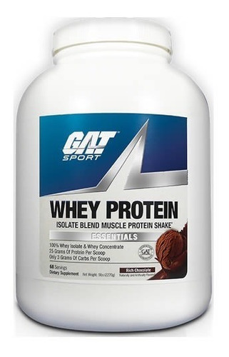 Proteina Gat Whey Protein 5 Libras - 68 Porciones