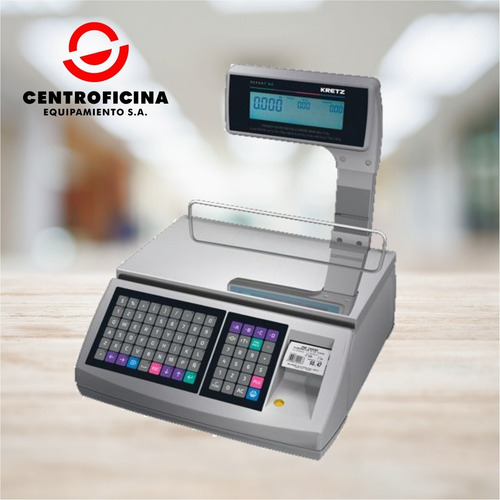 Imagen 2 de 7 de Balanza Comercial Digital Kretz Report Nx Wifi 30kg Wi-fi
