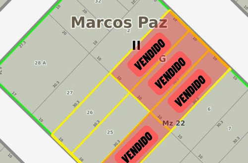 2 Lotes De Terreno Sobre Guiraldes, Marcos Paz