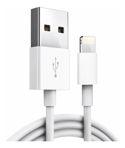 Cabo Usb 2m Genérico P/ iPhone 7 8 X Xr Xs 11 12 13 14 Pro