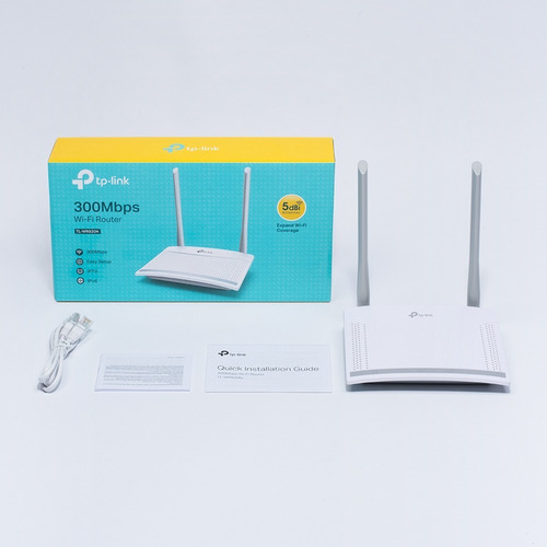 Router Wifi Tp-link Tl Wr820n 300 Mbps 2 Ant 820n Simil 840n