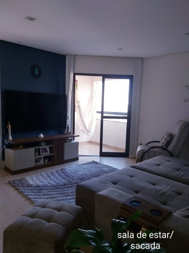 Imagem 7 de 17 de Apartamento À Venda, 98 M² Por R$ 583.000,00 - Vila Valparaíso - Santo André/sp - Ap61198