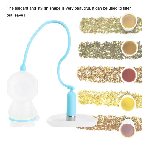 K Filtro De Infusión De Silicona Con Forma De Buzo Innovador