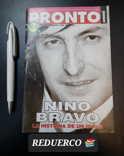Pronto Revista Musical Nino Bravo La Historia De Un Ídolo D (Usado)