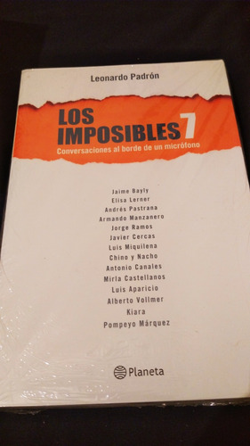 Libro Los Imposibles 7 Leonardo Padrón Kiara Chino Y Nacho