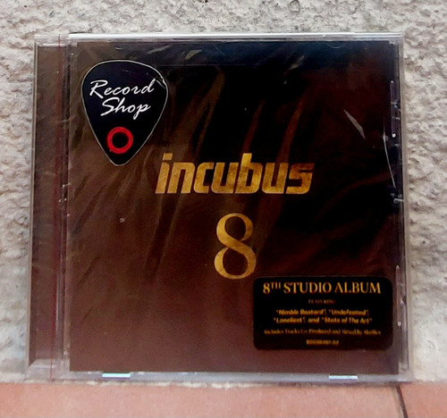 Incubus - 8 (cd Nuevo Sellado).
