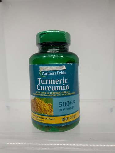 Turmeric Curcumin 500mg 180 Cap Puritan's Pride