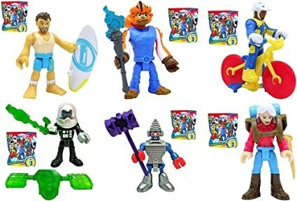 Imaginext Series - Juego Completo De 12 Bolsas Para