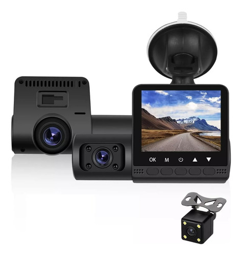 Frontal Cámara Seguridad Auto Pantalla 2.4 Dvr Full Hd 1080p