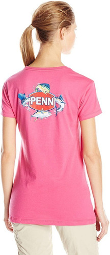 Penn Offshore Playera Casual Pesca Dama S
