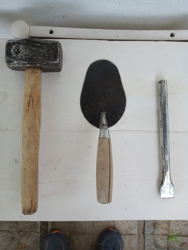 Kit De Herramientas: Cuchara, Maza Y Cortafrío