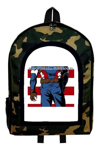 Mochila Camuflada Capitan America Nueva Colección Modelo 60