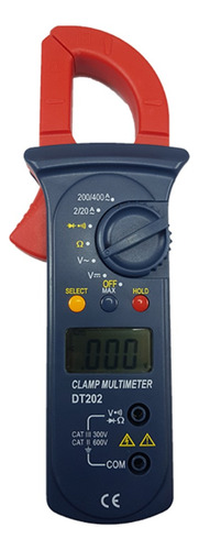 Pinza amperimétrica digital Gralf DT202 400A 