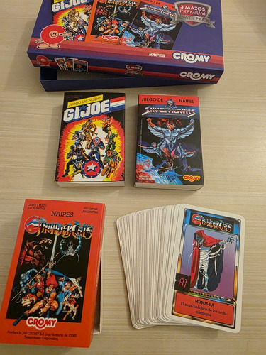Power Pack 3 Mazos De Cartas (cromy Colecciones)